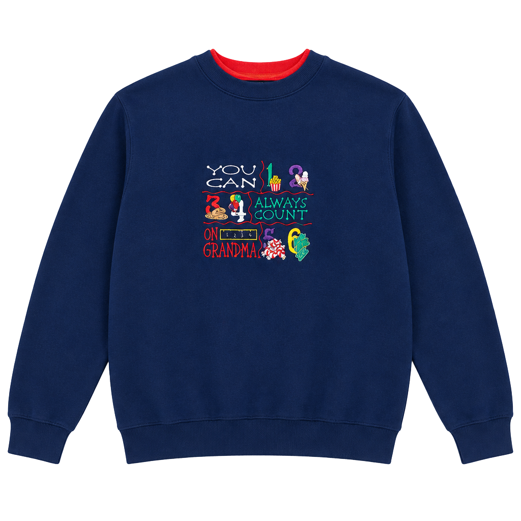 MC Energy Sportswear Grandmacore Sweatshirt Size X-Large Blue Navy 1