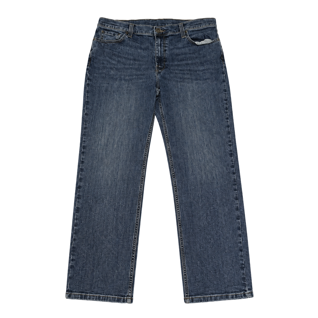 L.L.Bean Men's BeanFlex Jeans Standard Fit Straight Leg Blue Denim 1