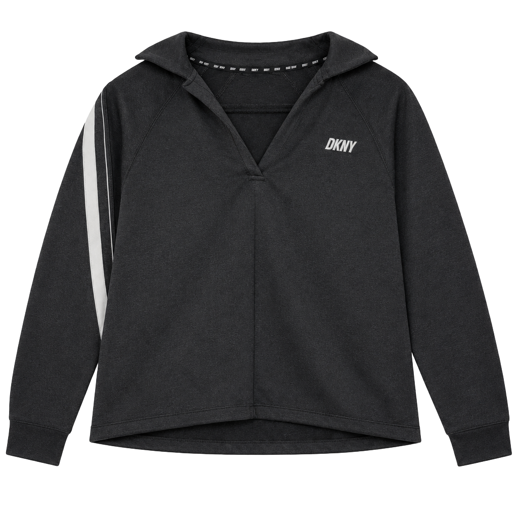 DKNY Sport Hoodie Size M Black 1