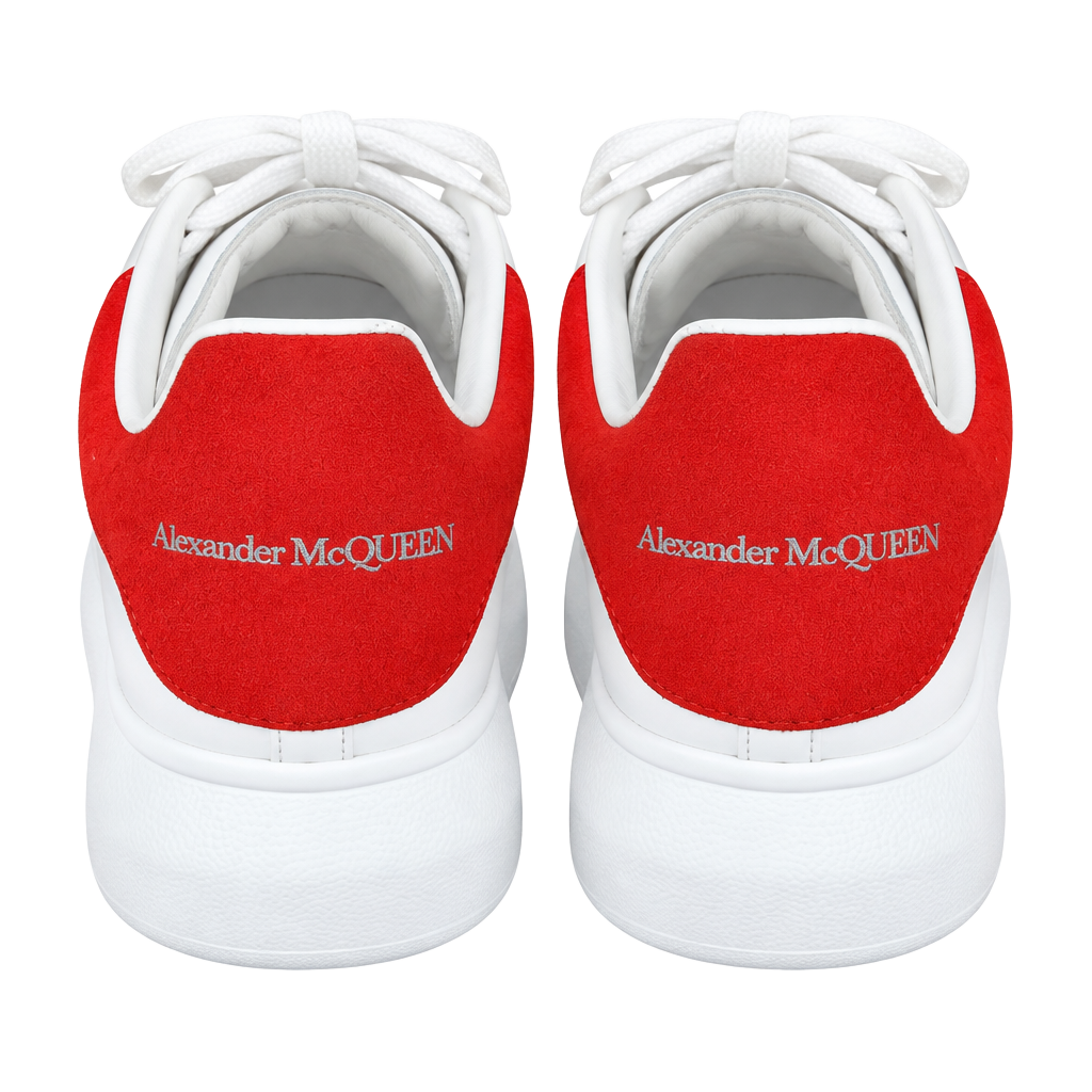 Alexander McQueen Oversized Sneaker White Red 1