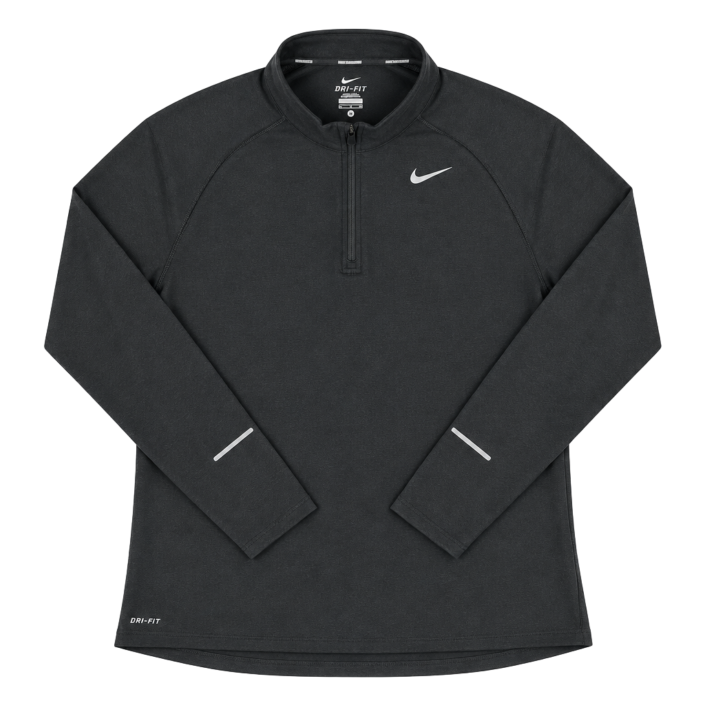 Nike Element Half-Zip Size XL Black Dri-Fit Running 1
