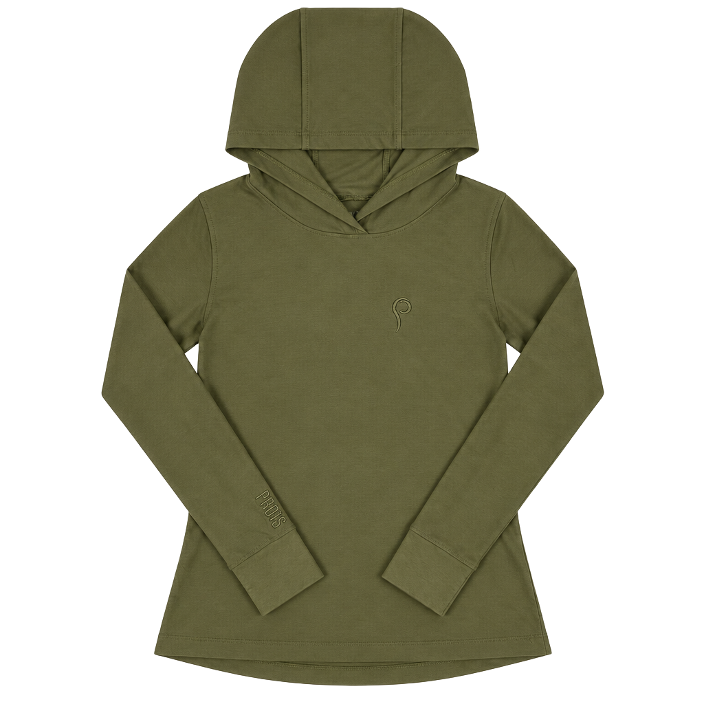 Prois Hooded Shirt Size XS 0 Regular Olive Green 1