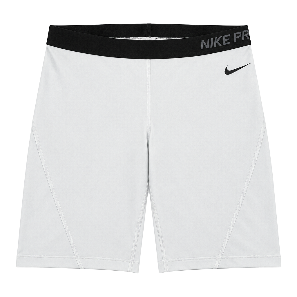 Nike Pro Compression Shorts Size L White Dri-FIT 1