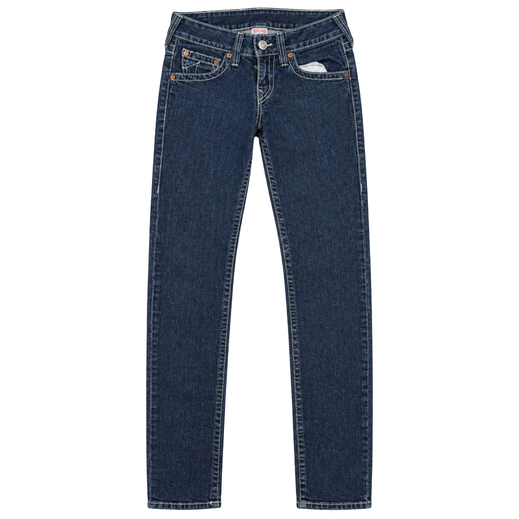 True Religion Skinny Jeans Size 28 Dark Wash Denim 1