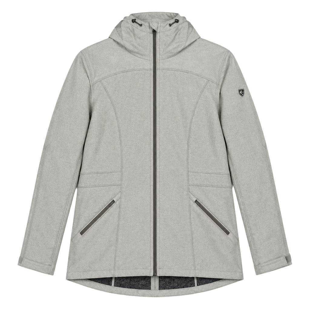 Kuhl Full Zip Hooded Jacket Beige 1