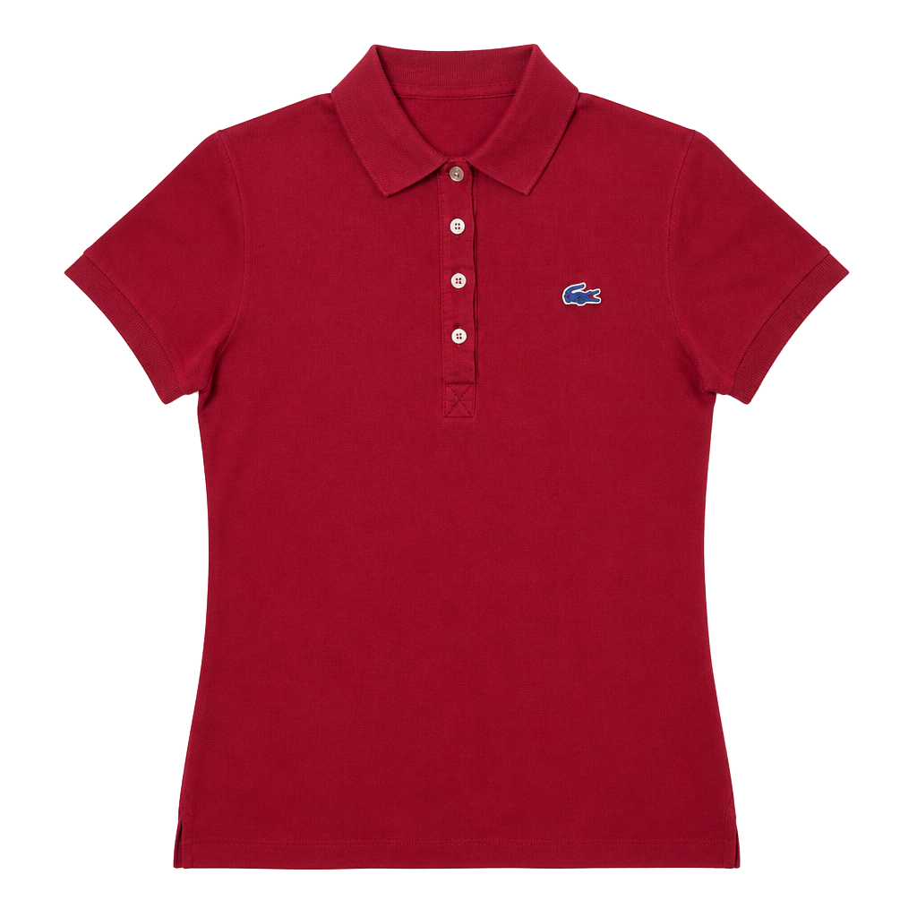 Vintage IZOD Lacoste Polo Shirt Ladies Size S Short Sleeve 100% Cotton Tennis 1