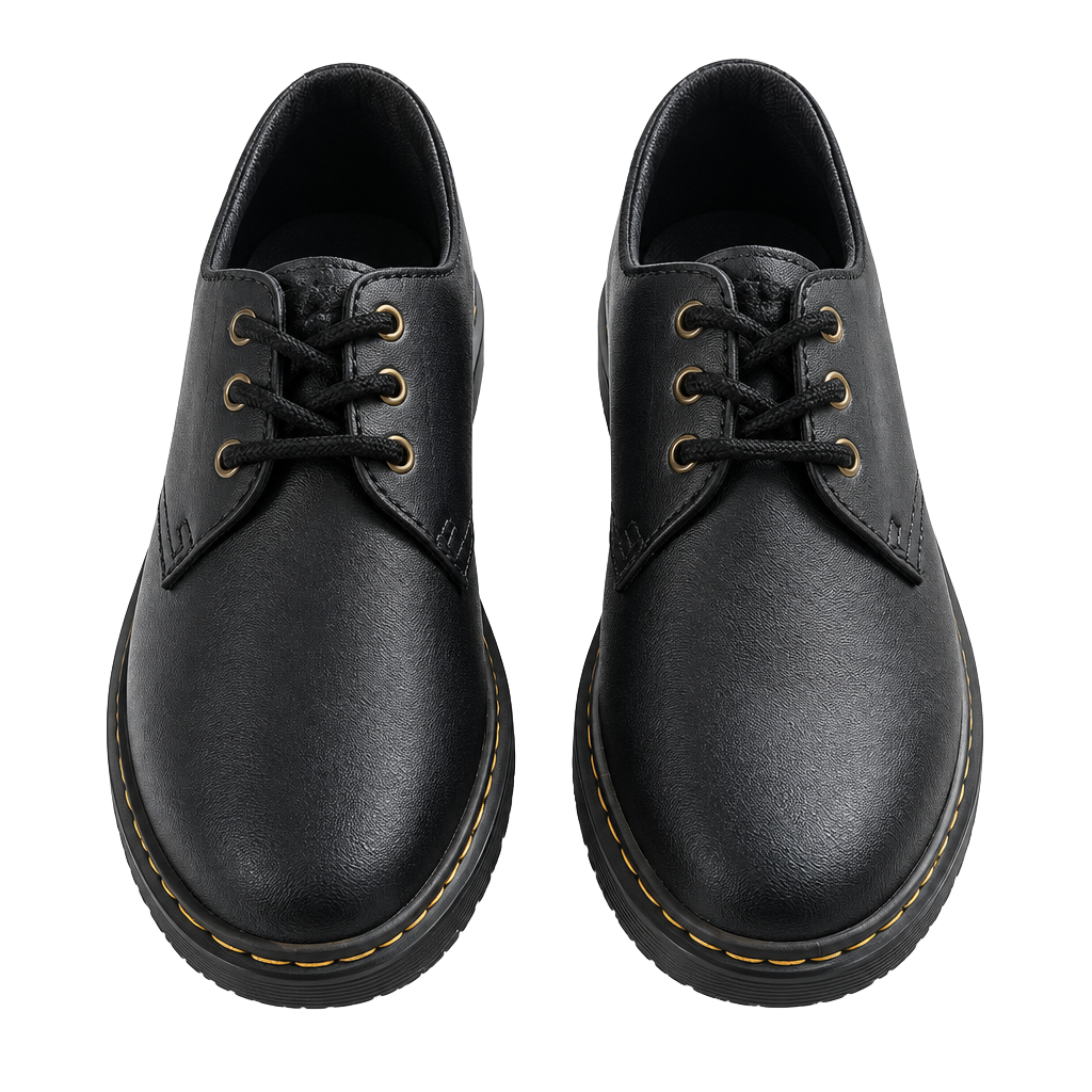 Dr. Martens Zavala Black 3-Eye Oxford Shoes UK 3 / US M 4 / US L 5 1