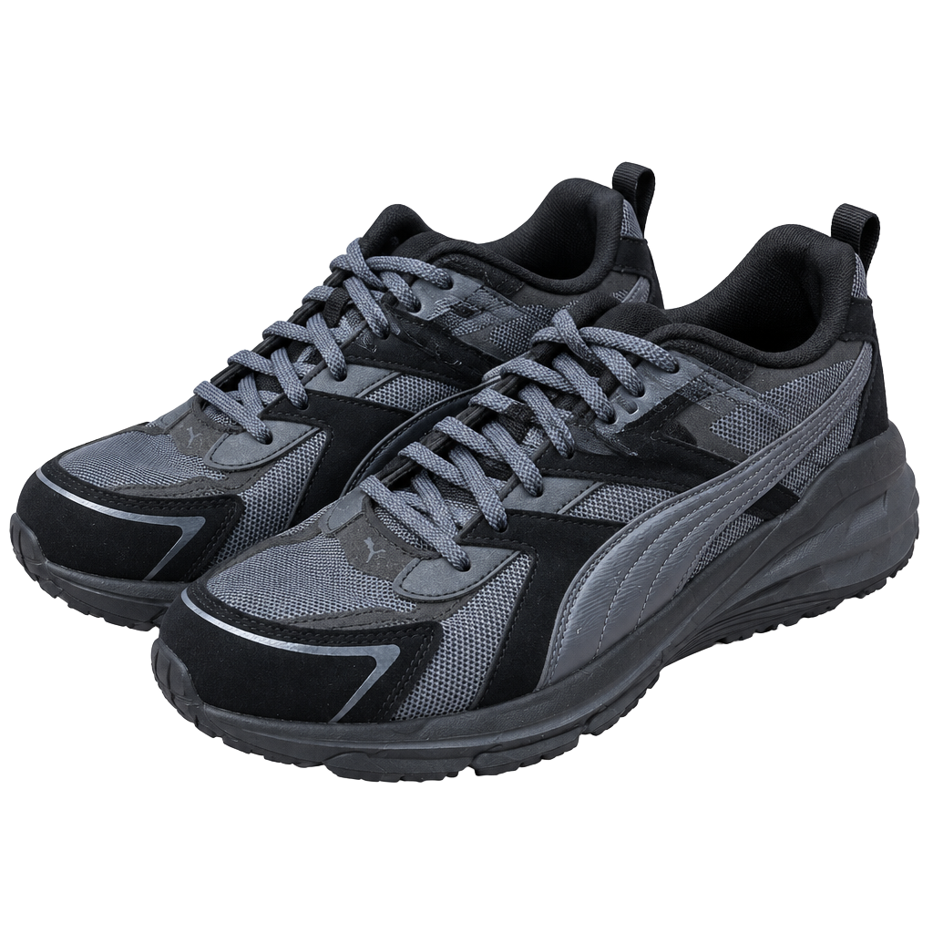 PUMA Hypnotic LS Black Strong Grey Sneakers Men’s Size 10.5 1
