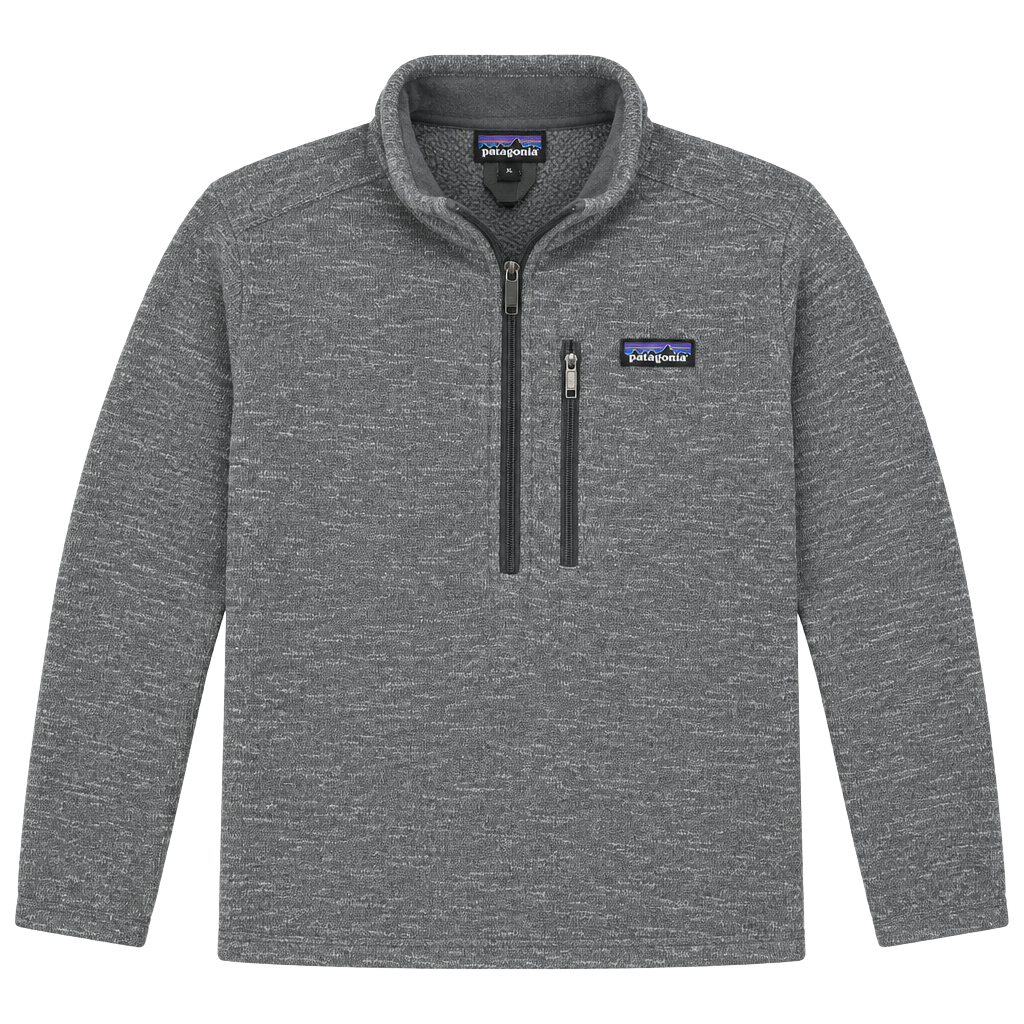 Patagonia Better Sweater Fleece Quarter Zip Size XL Gray 1