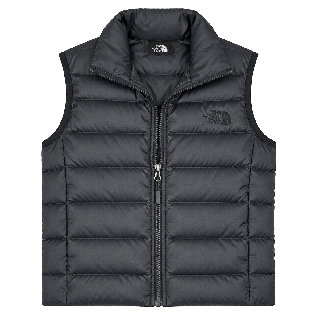 The North Face Aconcagua Down Vest Size XS/TP Black 550 Fill Puffer 1