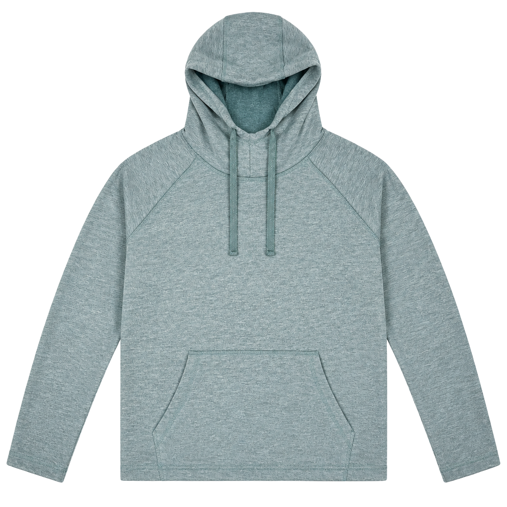 Free Fly Performance Bamboo Hoodie Size S Heathered Green 1