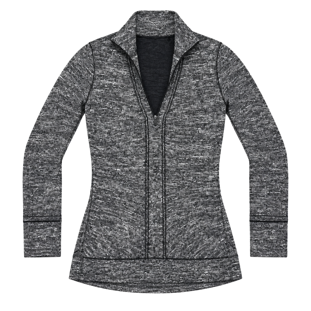 Lululemon Cypress Kiss 1/2 Zip Pullover Size 10 Rush Jacquard 1