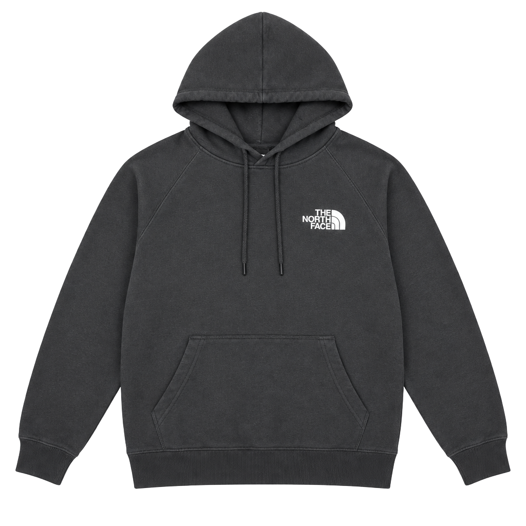 The North Face Hoodie Size XXL Black Pullover Sweatshirt 1