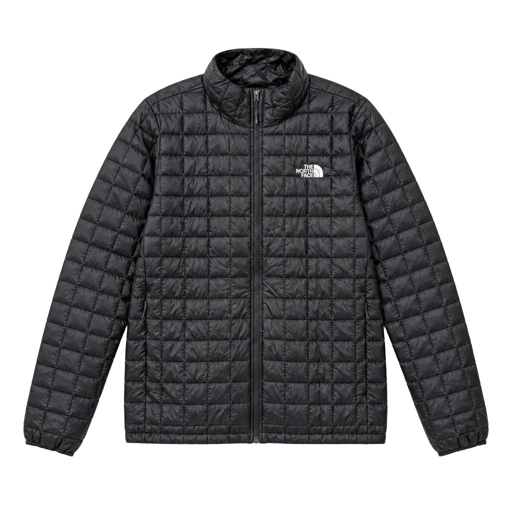 The North Face TNF Zip Up Thermoball Down Puffer Jacket Mens Size XXXL 3XL Embroidered 1
