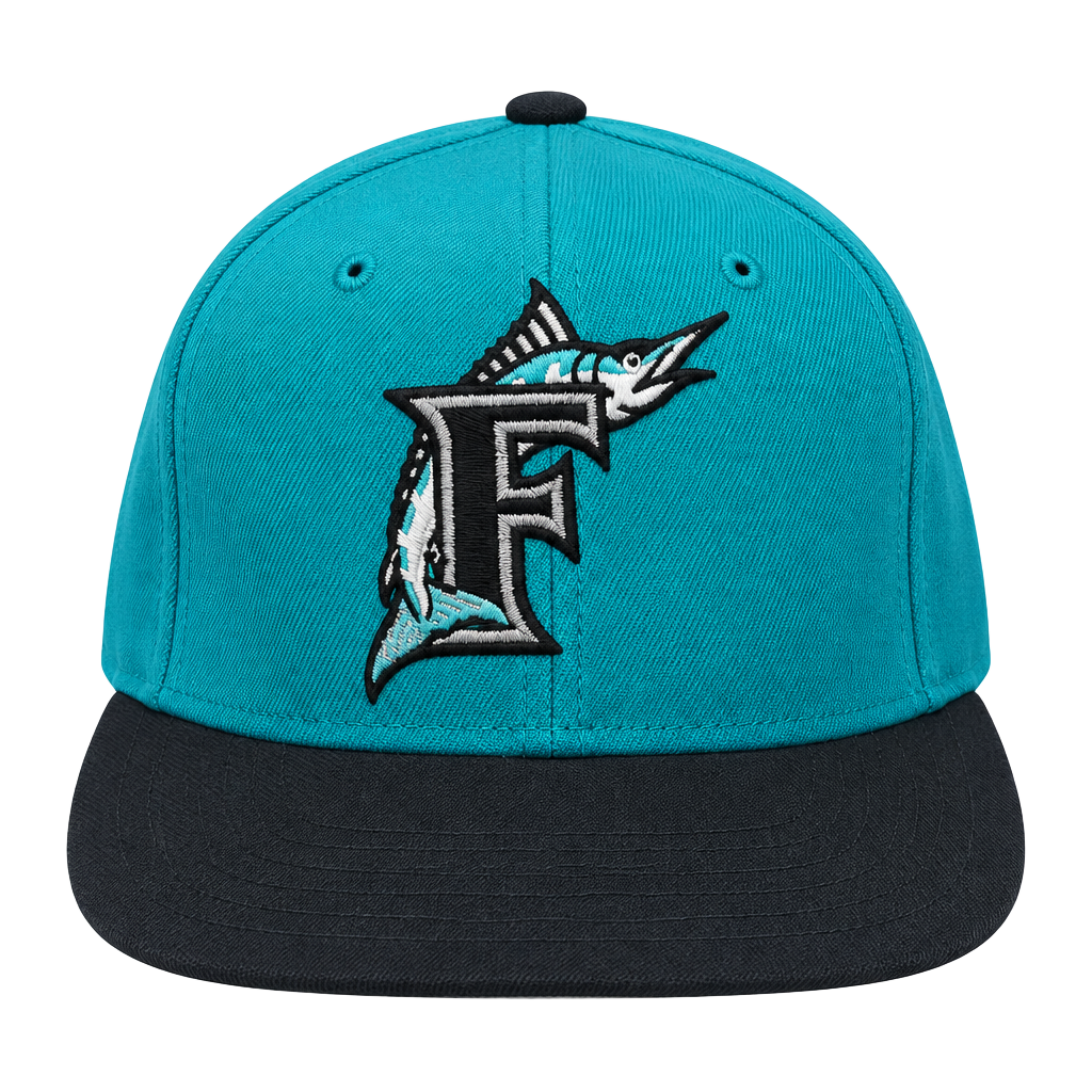 Vintage 90's Florida Marlins Hat Cap Baseball MLB Sports Specialties Snapback Size 7 1/4 1