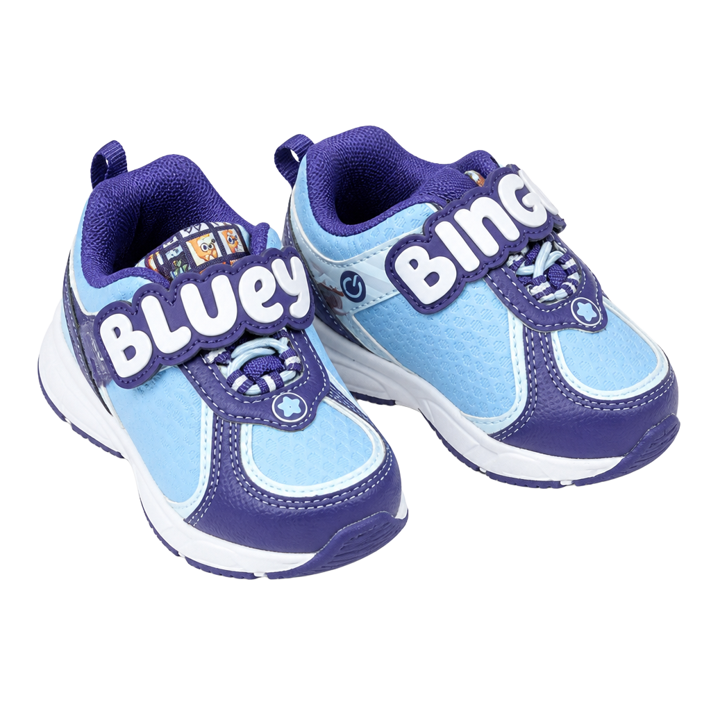 ~NWT Toddler BLUEY & BINGO Light-Up Sneakers! Size 7 Super Cute FS:)~ 1