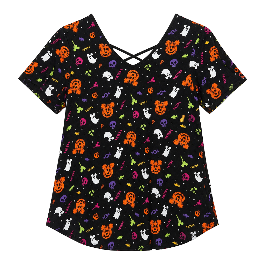 Disney Mickey Mouse Halloween Top for Women 1