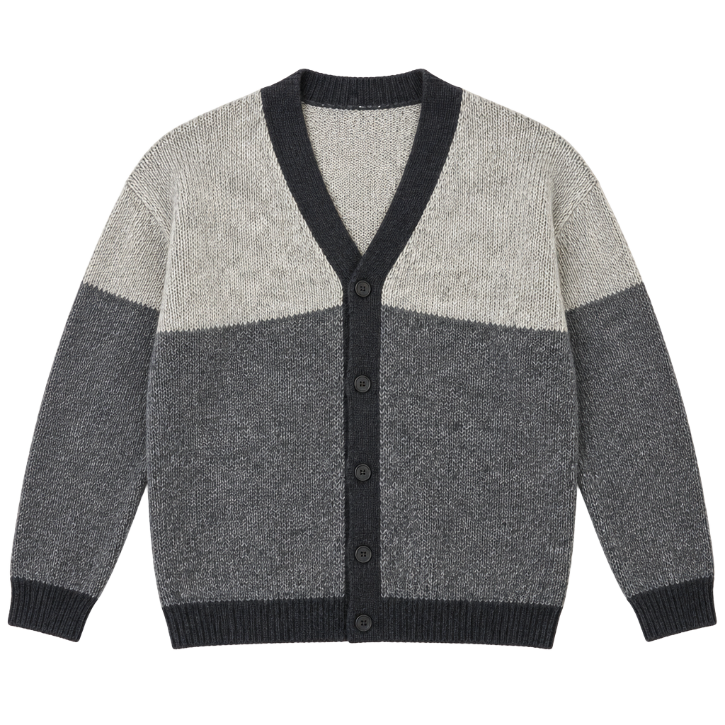 Goodfellow & Co Shawl Collar Cardigan Sweater Size XXL Gray Blue Knit 1