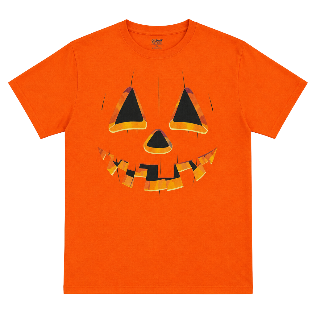 Way To Celebrate Halloween Pumpkin T-Shirt Size 2XL Orange Jack-O-Lantern 1
