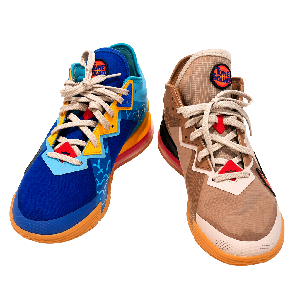 Buy Space Jam x LeBron 18 Low 'Wile E. x Roadrunner' - CV7562 401 1