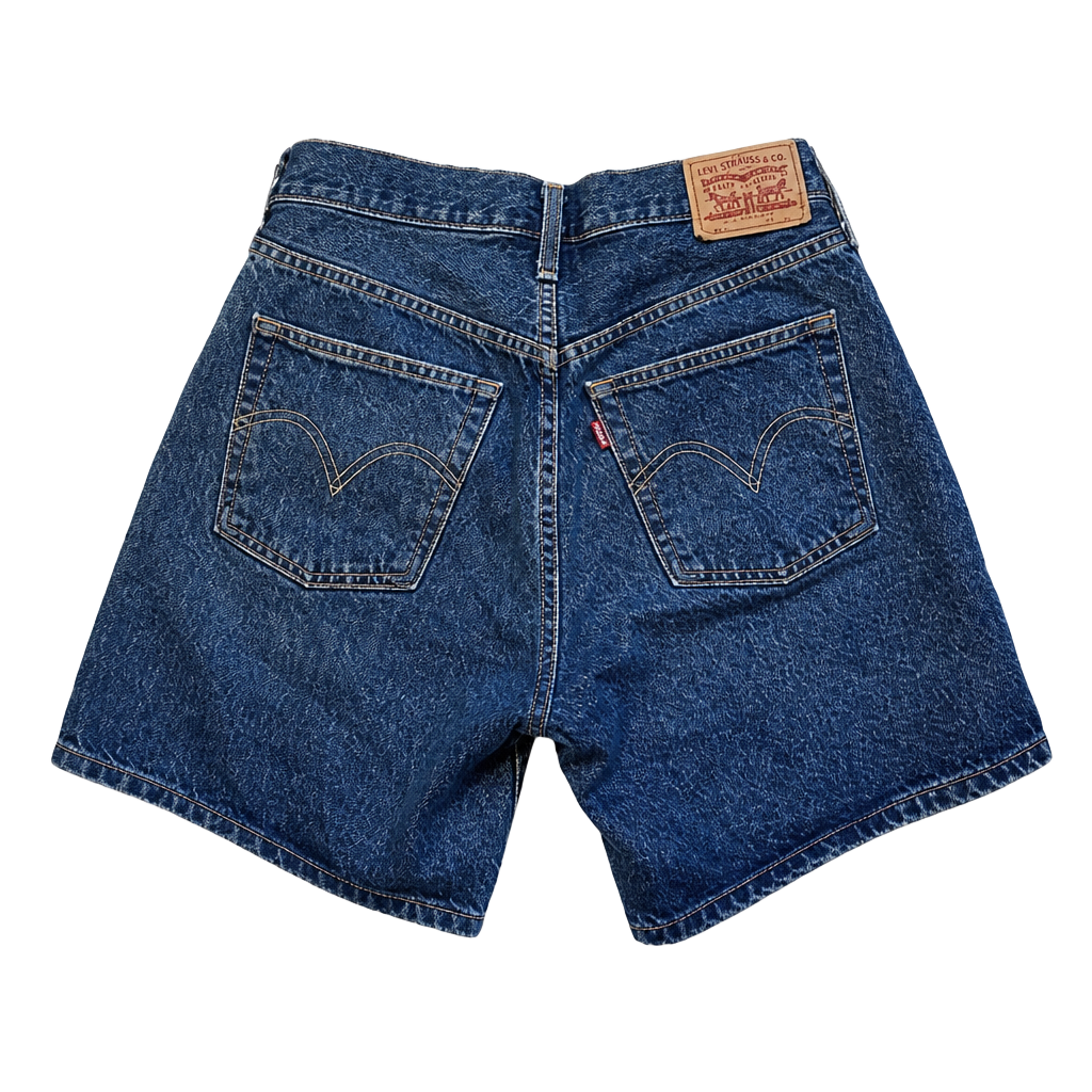Short 501 Mid Thigh Levi's Women's Blue Jeans Size W 27 1
