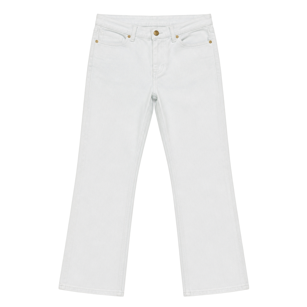 Tory Burch Tory Classic White Bootcut Jeans Size 28 1