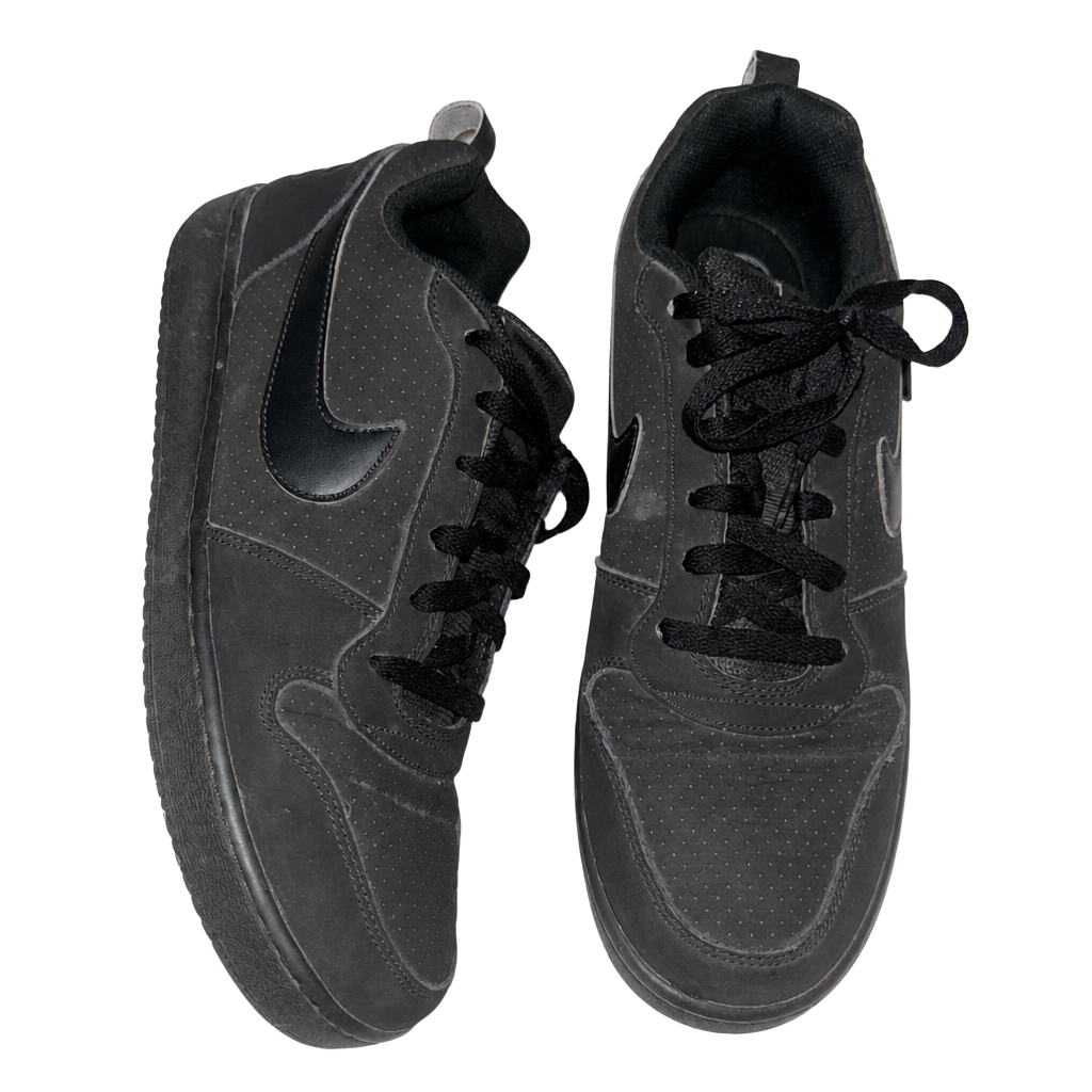 Nike Court Borough Low 2 Triple Black Sneakers 1