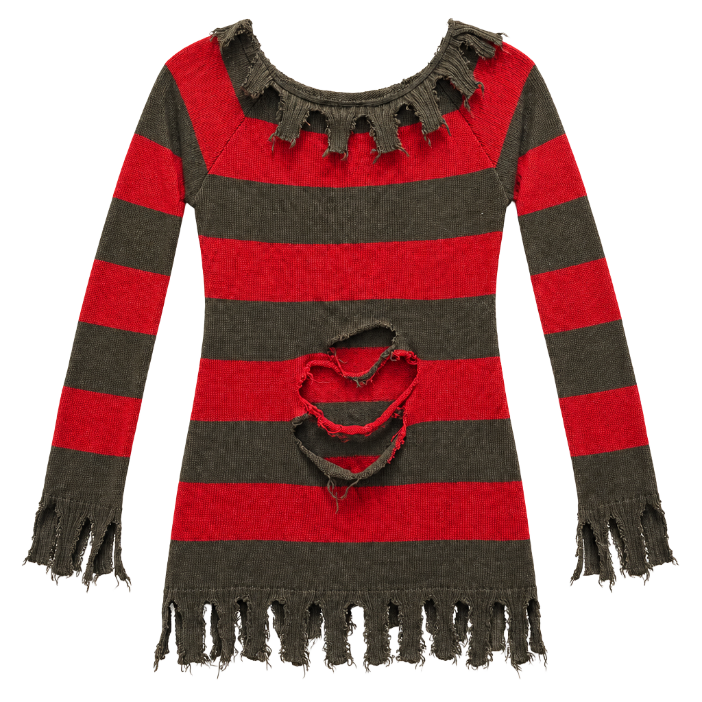 A Nightmare On Elm Street Miss Krueger Size Small Sweater Dress 1