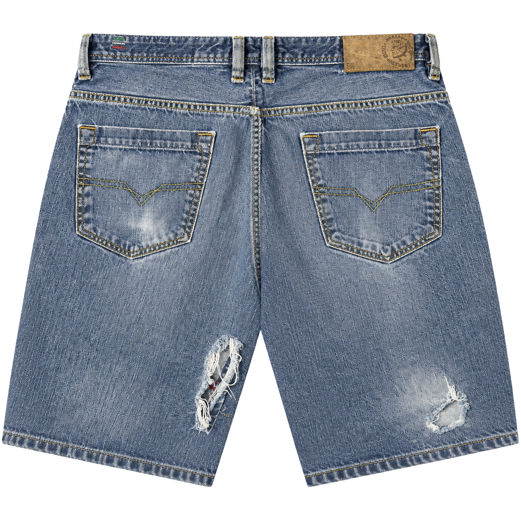 Diesel Kajo Jeans Size W34 L34 Blue Distressed Made in Italy 1