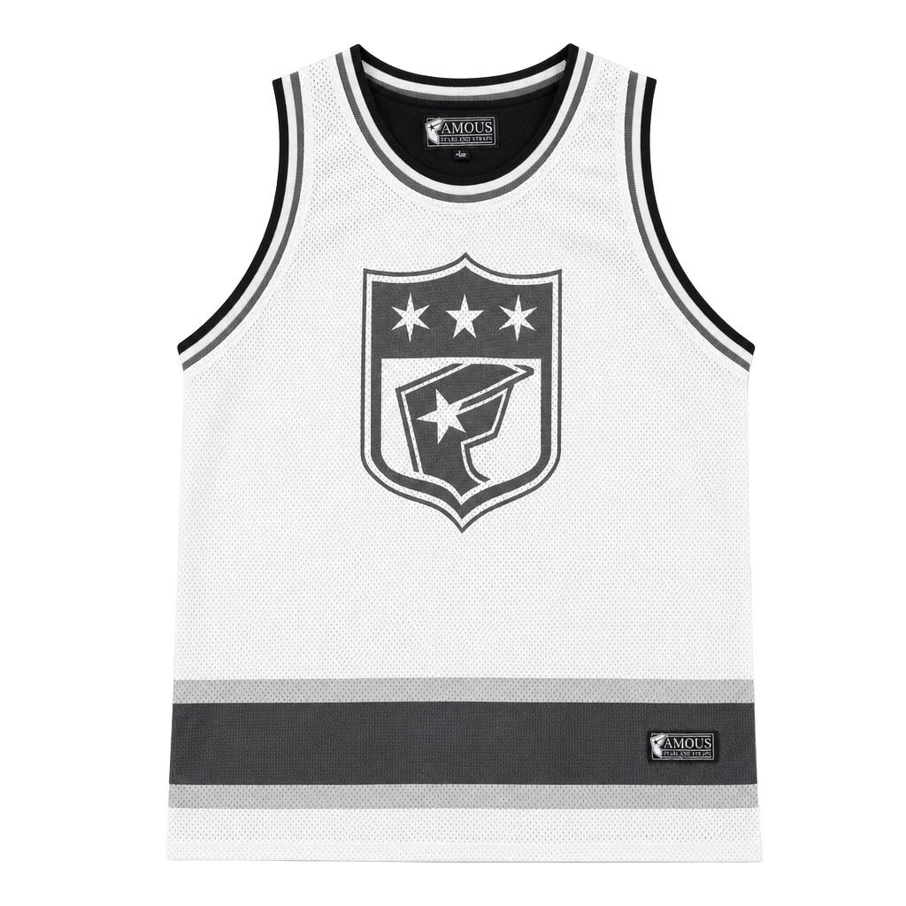Vintage Famous Stars and Straps Tri-Star Reversible Mesh Jersey Tank Top 1