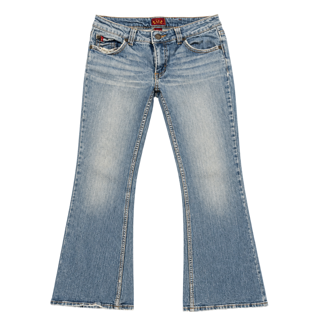 Vintage Y2K TILT wide bottom jeans size 3 1