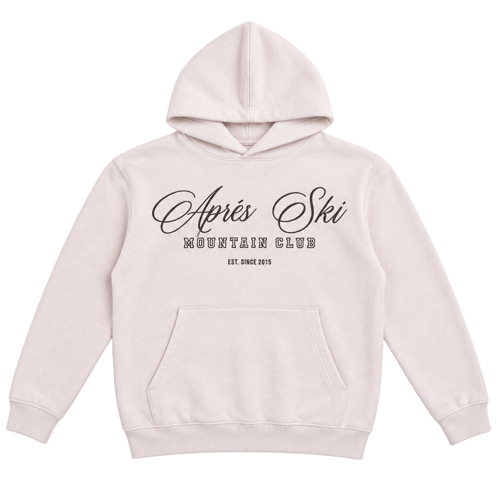 Apres Ski Mountain Club Hoodie Pink 1