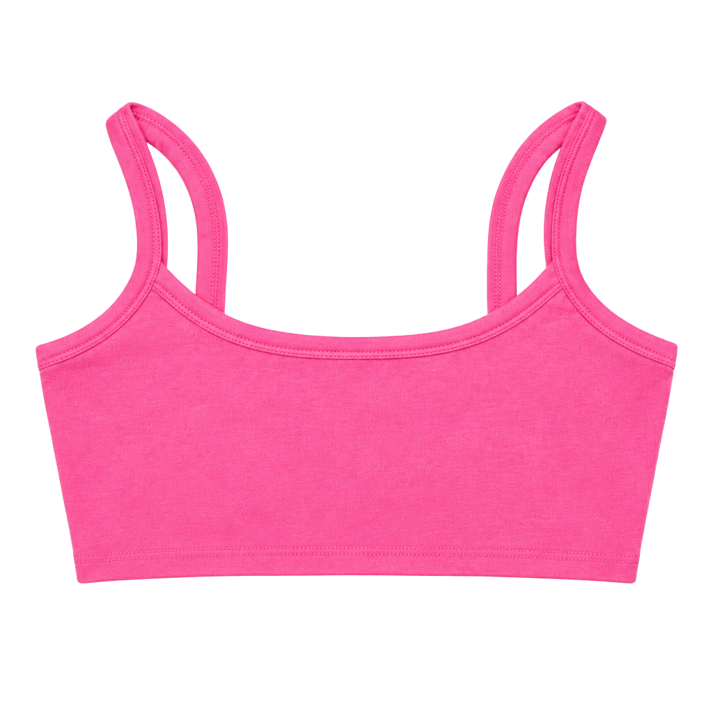 SKIMS Terry Bralette Size L-XL Pink Crop Top 1