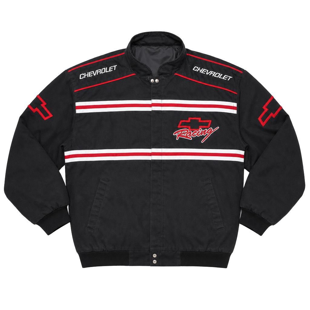 Vintage Essex Chevrolet Racing NASCAR Jacket 1