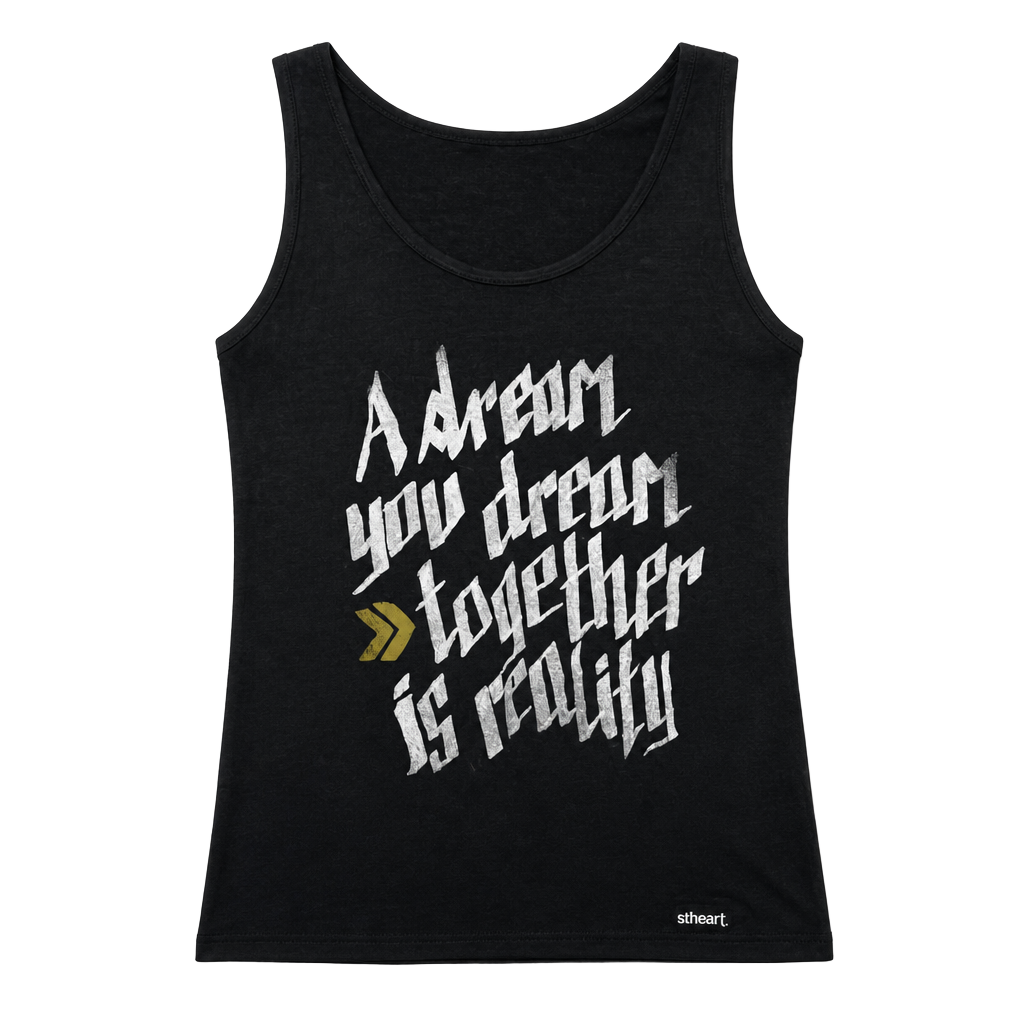 Stheart A Dream You Dream Together Is Reality Graphic Tank Top Size M 1