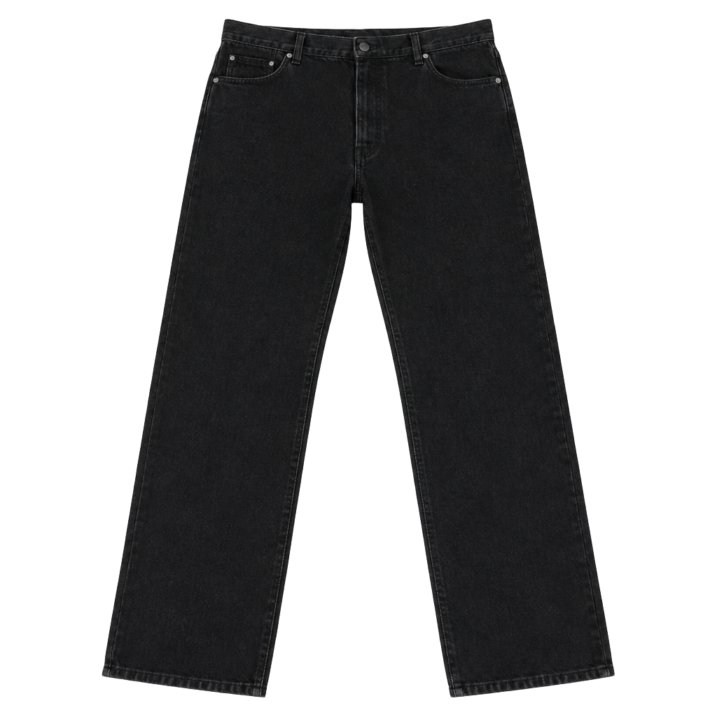Levi's 550 Relaxed Fit Jeans Black 38x30 1