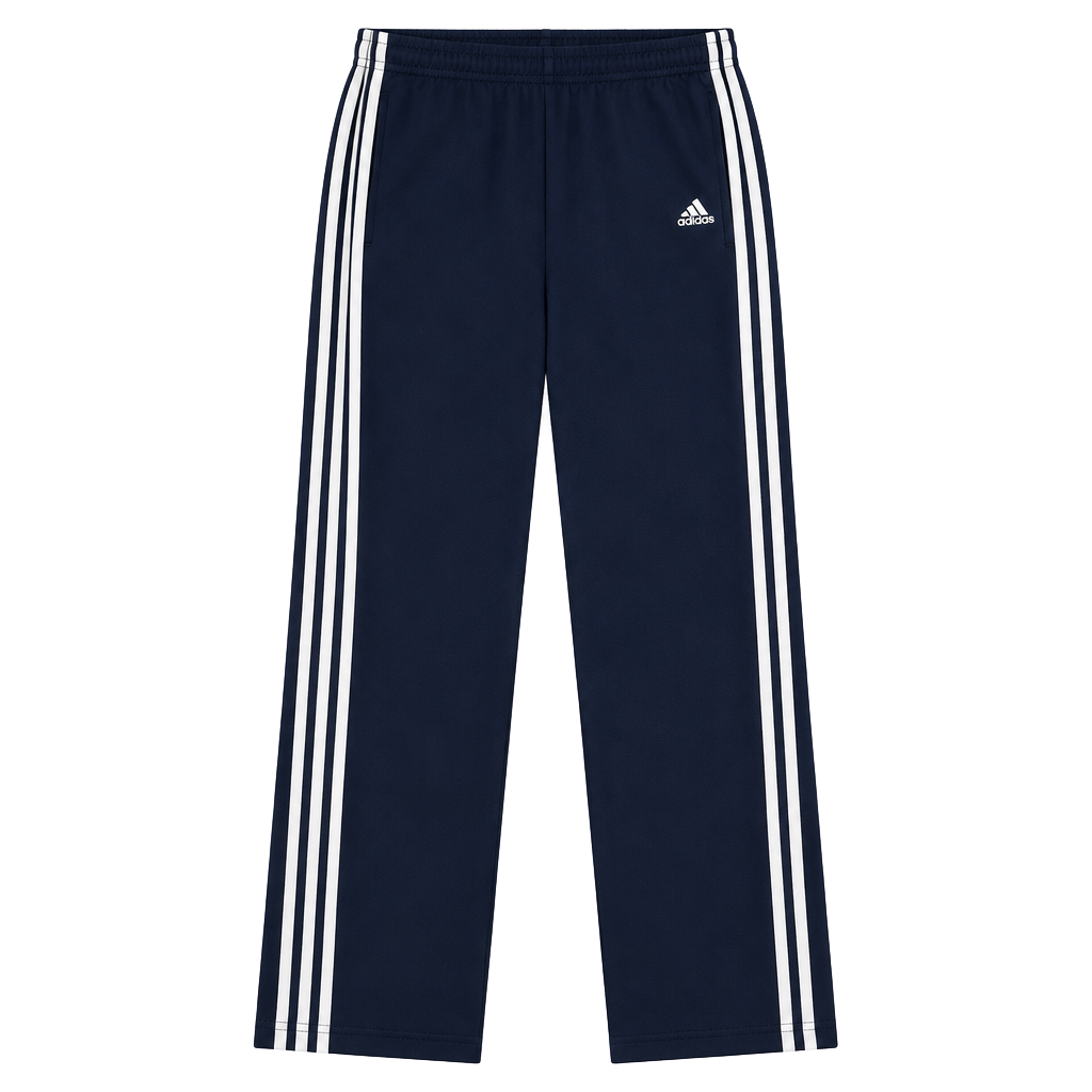 Adidas Track Pants Navy Blue White Stripe 1