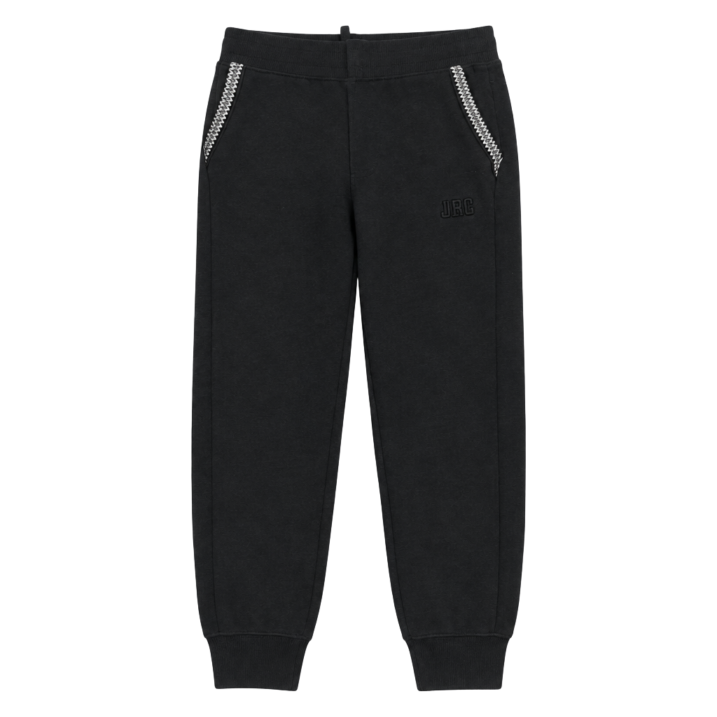 UGG Sweatpants Size L Black Joggers Drawstring Pocket Tape 1