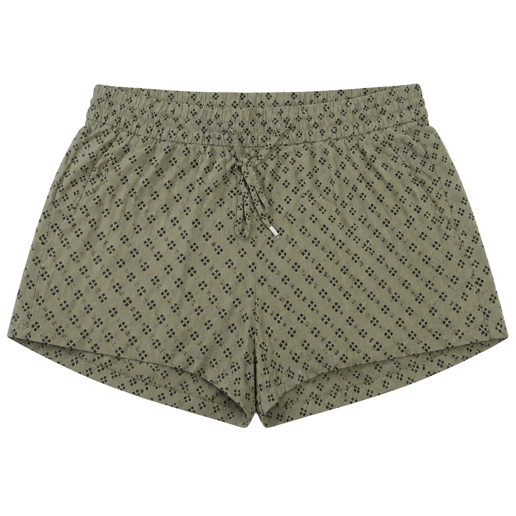 Old Navy Green Patterned Women's Shorts 1