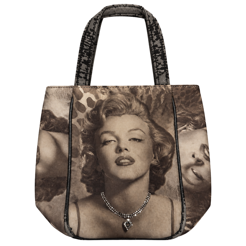 Cielo Creations Marilyn Monroe Leopard Print Handbag 1