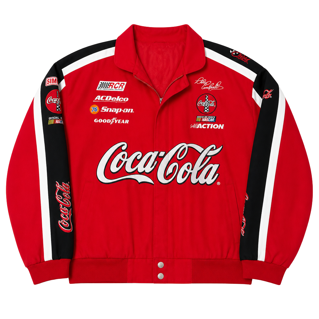 Vintage Dale Earnhardt Chase Authentics Coca-Cola NASCAR Racing Jacket 1