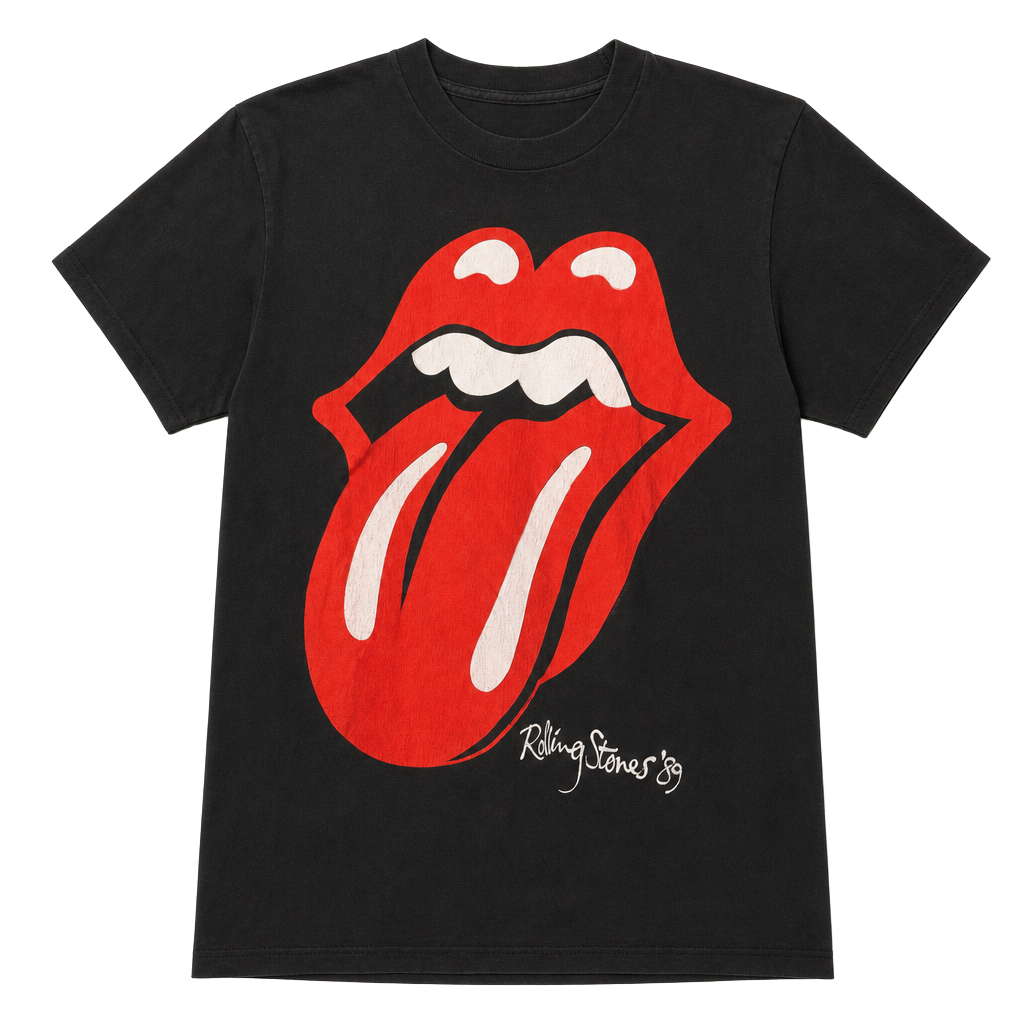 Vintage original 1989 Rolling Stones Tour T-shirt.... 1