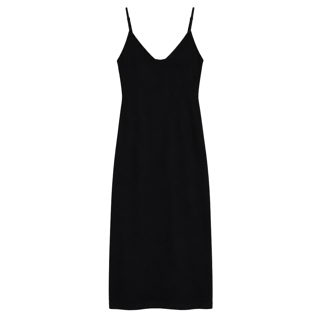 Old Navy Black Solid Sleeveless V-Neck Gown Adjustable Straps Smocked M 1