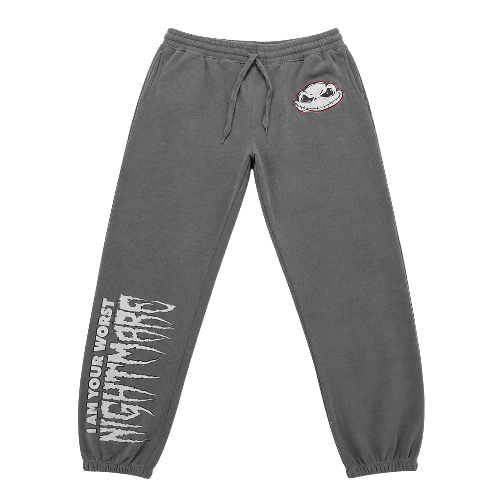 The Nightmare Before Christmas Jack Skellington "I Am Your Worst Nightmare" Jogger Sweatpants 1