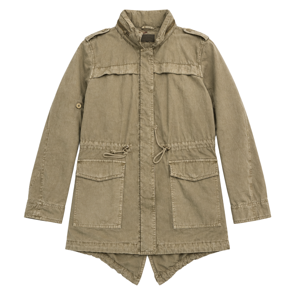 Levi Strauss & Co. Utility Jacket Size M Olive Green Field Parka women’s 1