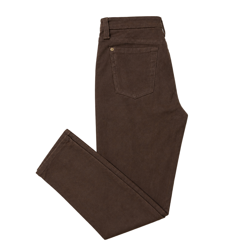 7 For All Mankind Brown Coated Skinny Jeans Size 25 1