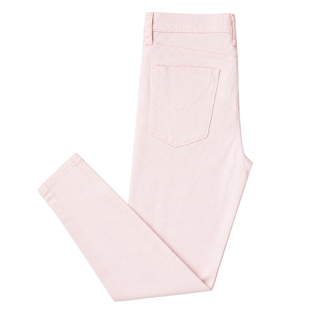 Hudson Los Angeles Women's Pink Skinny Jeans Size 31x28 1