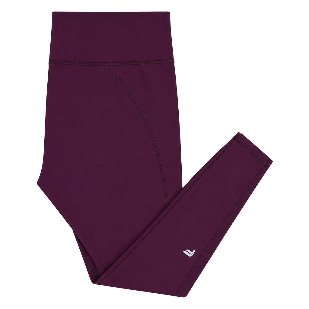 Fabletics PowerHold High-Waisted Leggings Purple 1