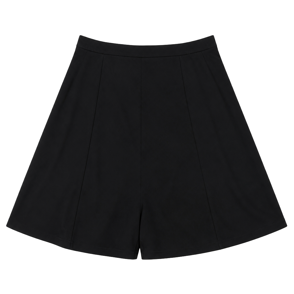 Liz Claiborne Black A-Line Skirt Size M 1