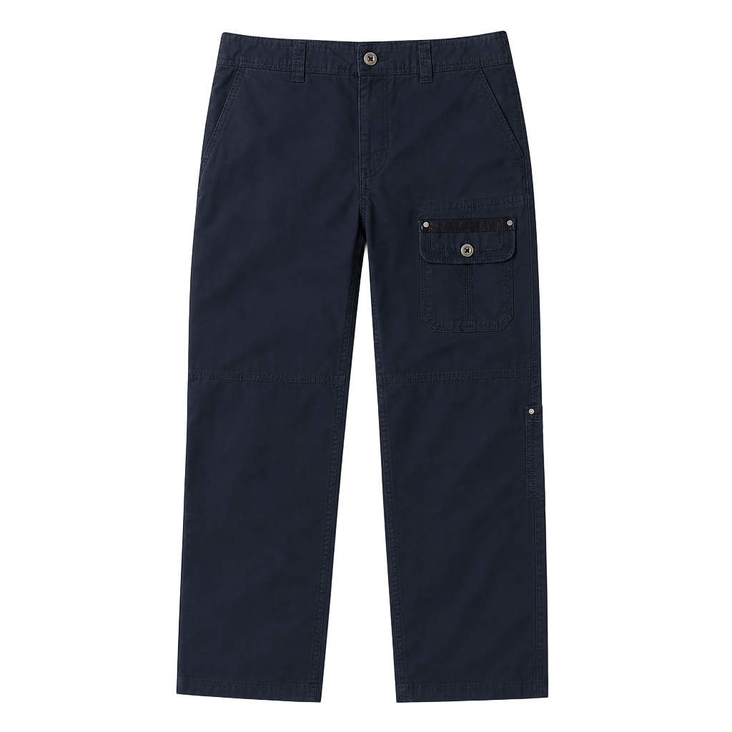 White House Black Market Black Multi-Pocket Utility Cargo Pants size 00 1